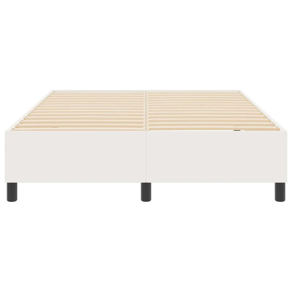 Struttura letto piattaforma Crema 140 x 200 cm Tessuto in Cords 3337414