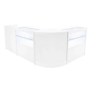Set Banconi Negozi Bianco Phoenix LED C900 CM60 TB60 con Serrature e Vetrina