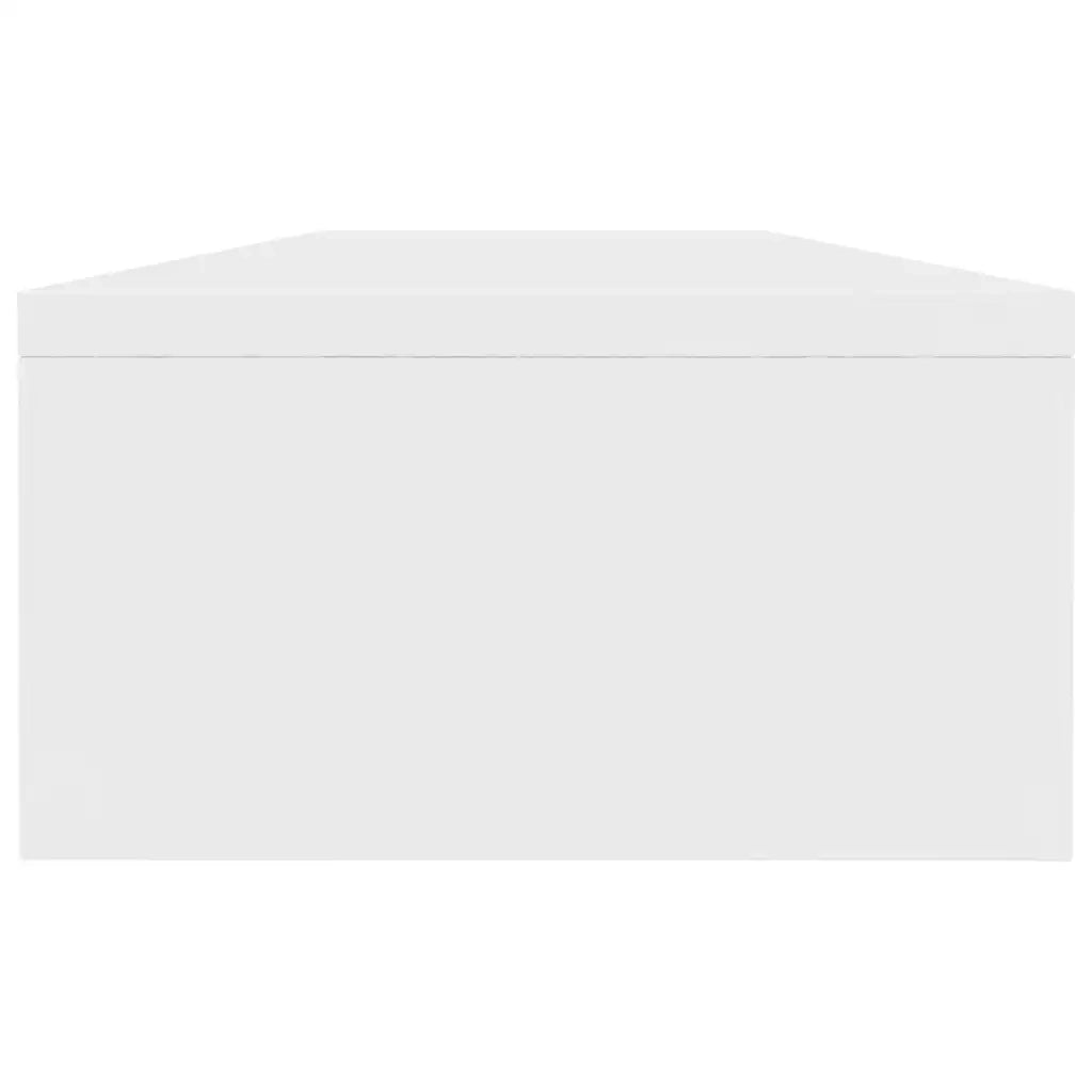 Supporto per Monitor Bianco 100x24x13 cm in Legno Multistrato