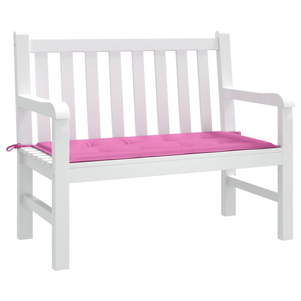 Cuscino per Sedia Rosa 120 x 50 x 3 cm Tessuto Oxford 361140