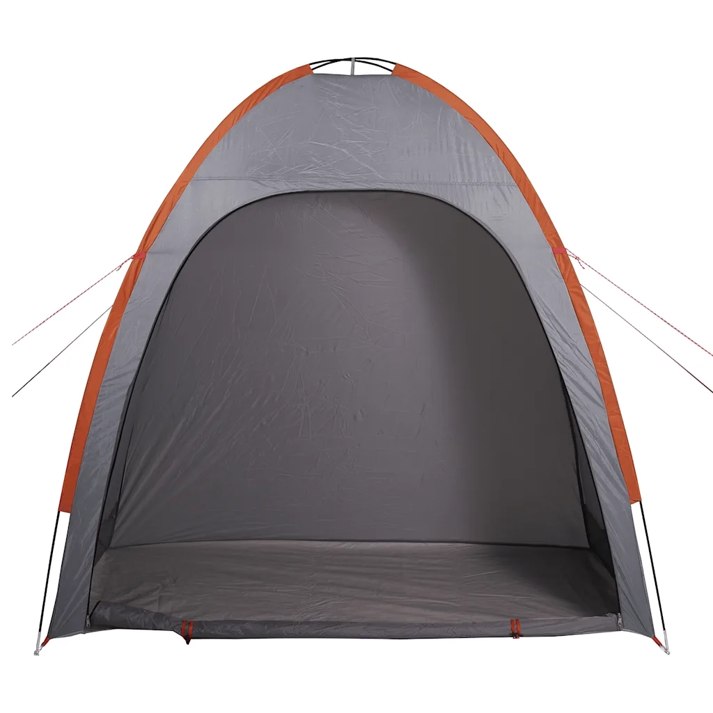 Tenda Portaoggetti Grigio e Arancione Impermeabile 94577