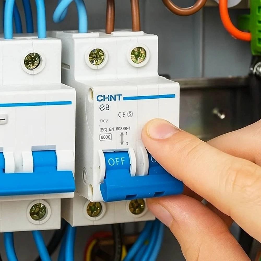 Chint interruttori magnetotermici 1p+n curva c 4,5ka serie eb 2 moduli *** ampere 25 ampere, confezione 1