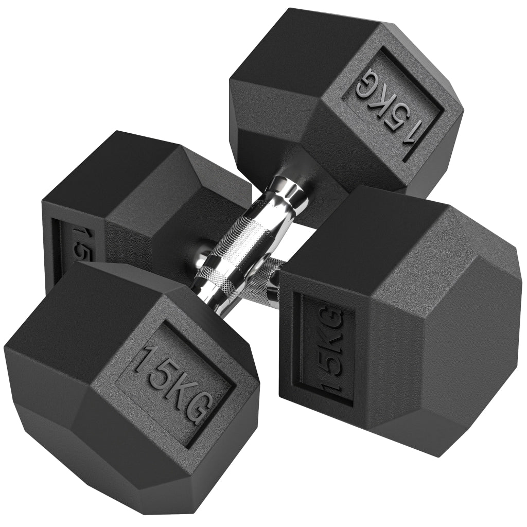 Halt¨¨res Esagonali ¨C zephmum ¨C 2 Pezzi 30 kg Nero