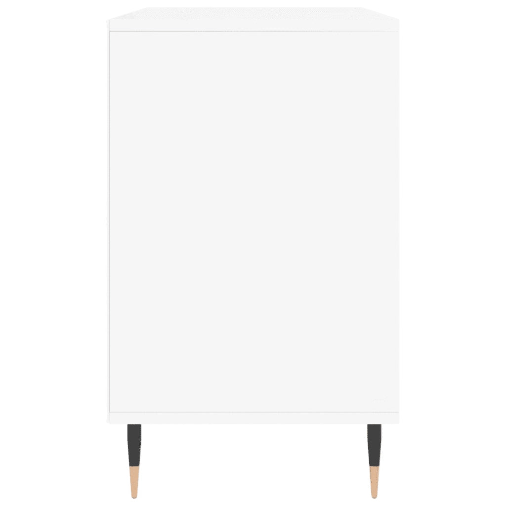 Scarpiera Bianca 102x36x60 cm in Legno Multistrato 831404