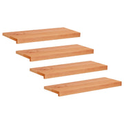 Tappeti per scale 4 pz 80 x 25 x 2 cm Vernice 3446209