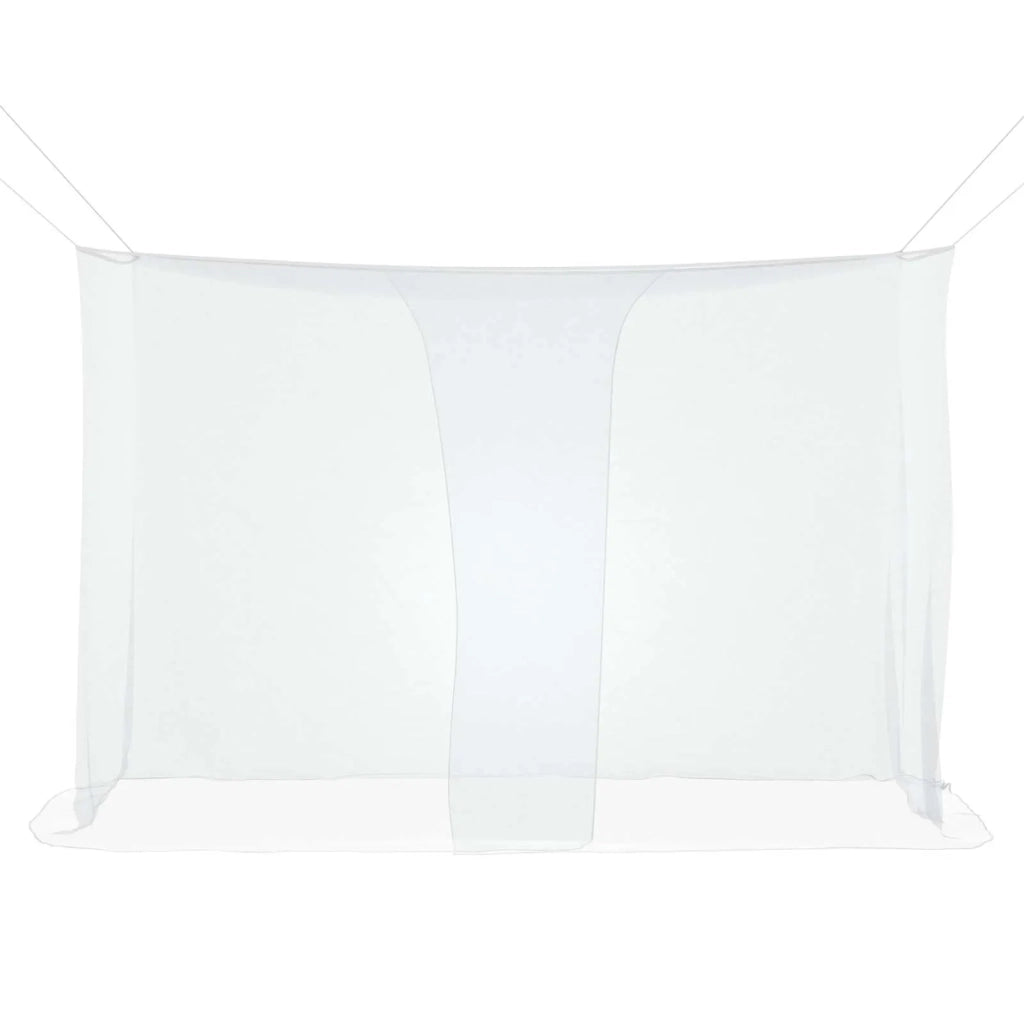 Zanzariera per letto 156 maglia 3 pcs Bianco Poliestere 42033557