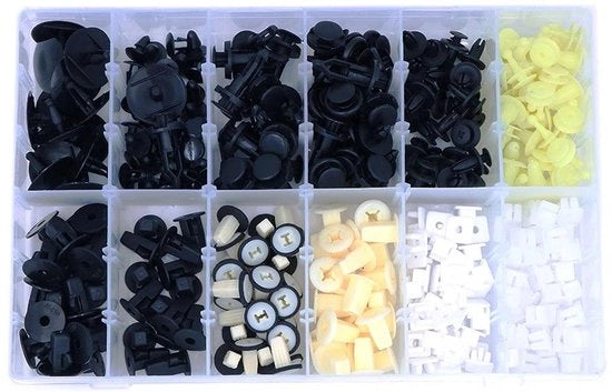 292 Stck di Viti a Clip Push Tipo Pin Viti a Clip Kit di Trimming - per Toyota e Mitsubishi