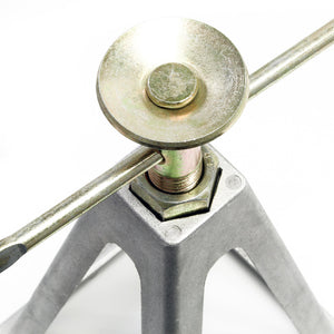 Cavalletti in alluminio per roulotte e rimorchi 4 pezzi Supporto per camper e caravan