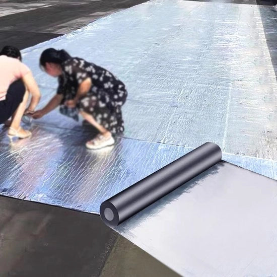 Tape afdichtante a prova d'acqua per riparazioni di copertura - butil di alluminio autofibro - ideale per fughe e sigillatura di finestre