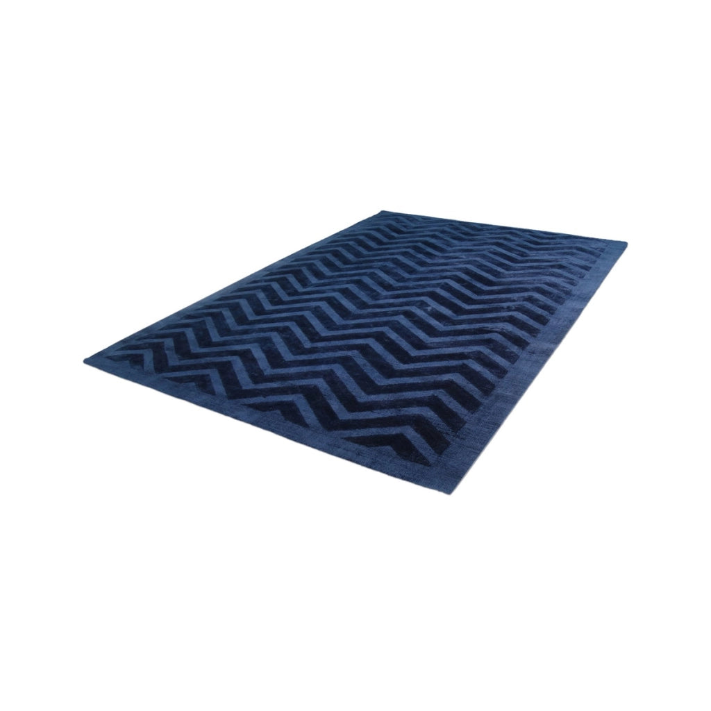 Tappeto a pelo corto Luxury con motivo zigzag 120x170 cm