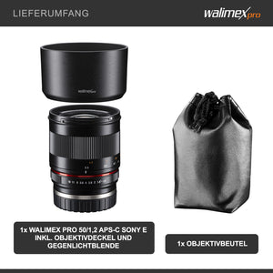 50/1.2 APS-C Sony E