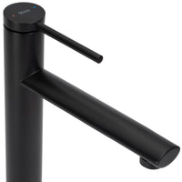 Rubinetto Da Lavabo Rea Oval Black High