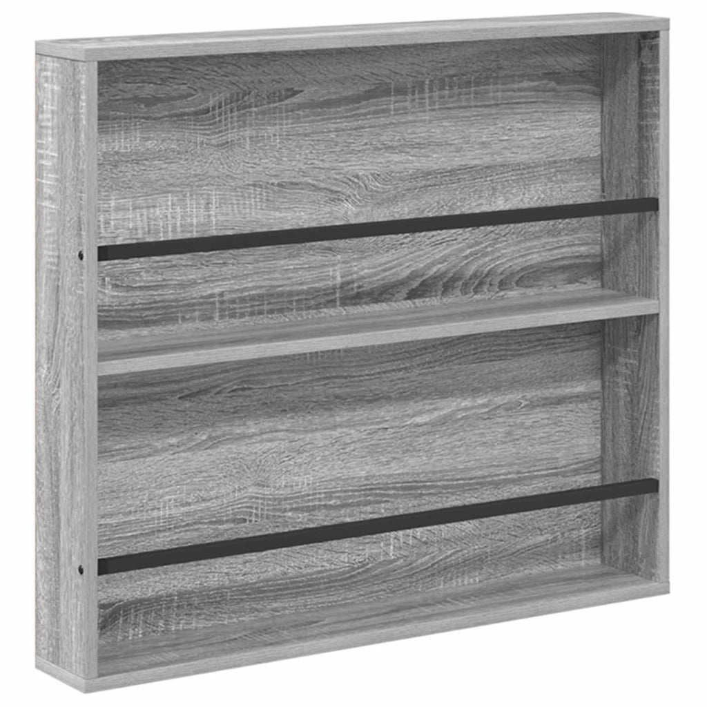 Scaffale per riviste Grigio Sonoma 80 x 12 x 70 cm 890846