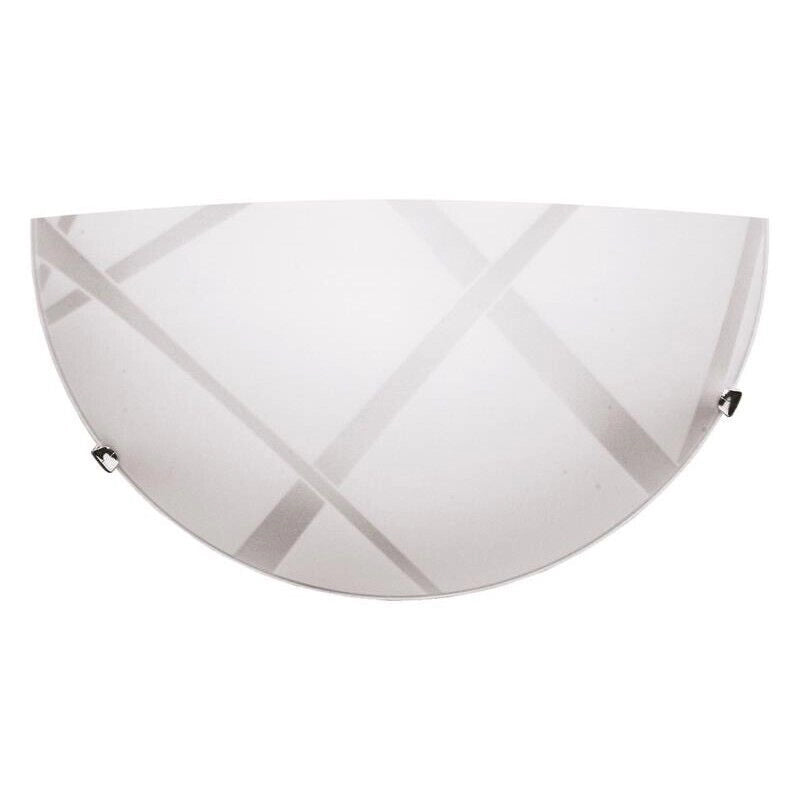 DARIO LAMPADA APPLIQUE DA PARETE E27 1 LUCE BIANCA