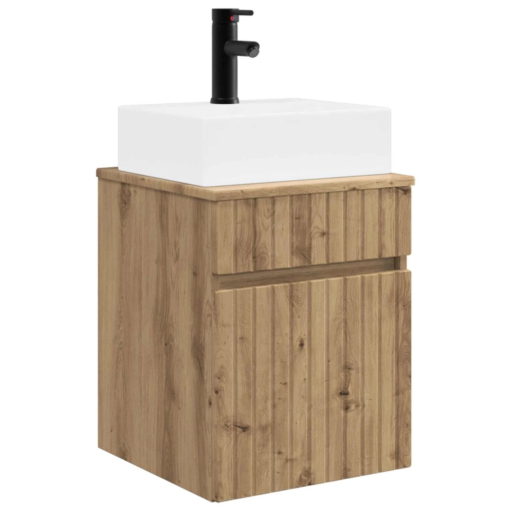 Mobile Lavabo da Parete Rovere Artigianale 39 x 41 x 62,5 cm 890581