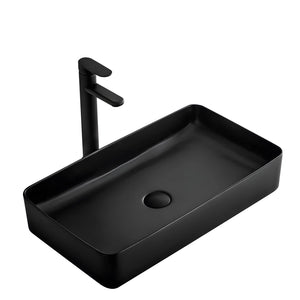 Lavabo Da Appoggio Denis Black Mat