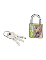 Lucchetto Line Sport Tennis, acciaio, interno, arco in acciaio, 30 mm, 3 chiavi – THIRARD