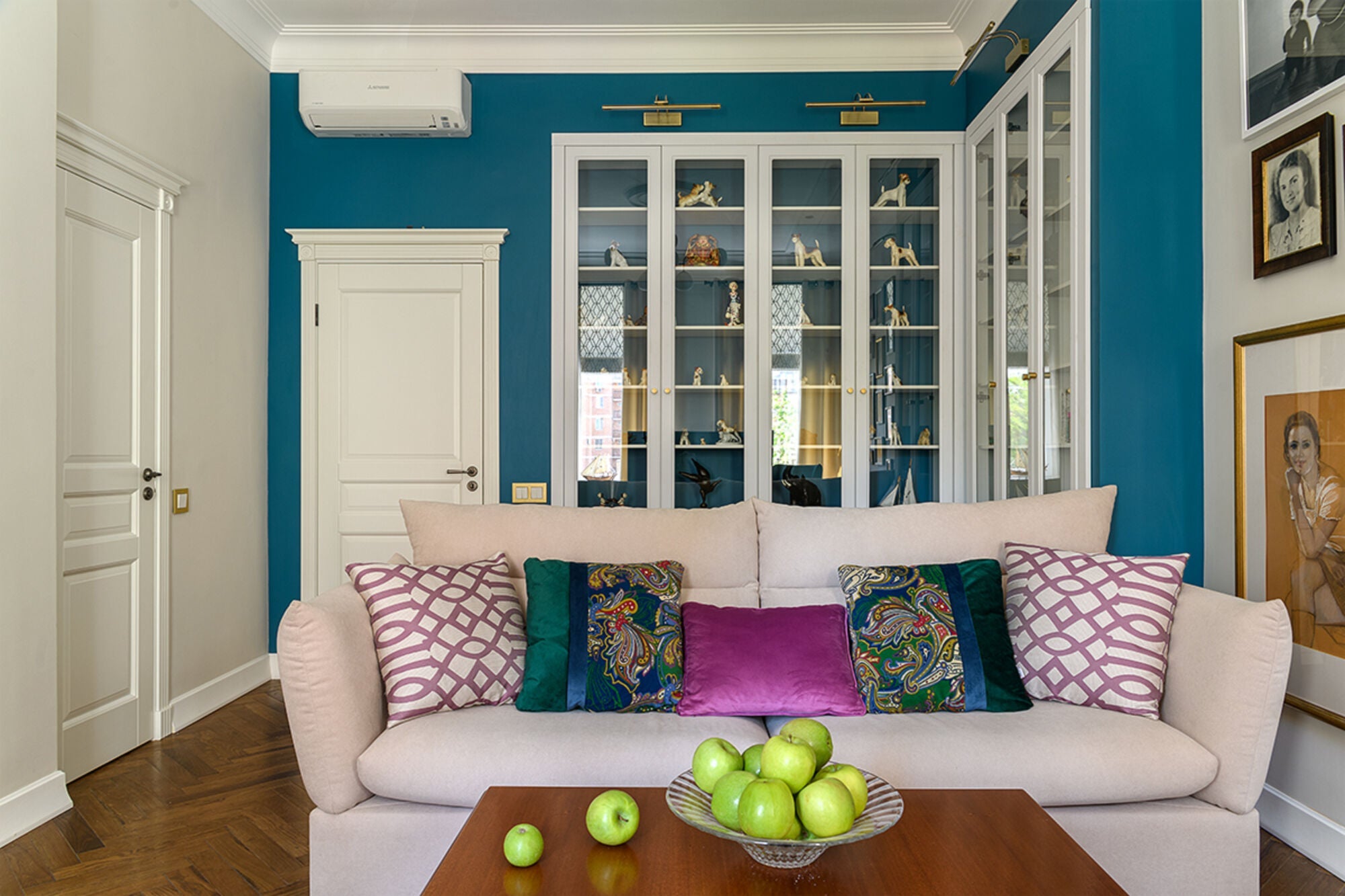 Lampada da parete per quadri Mirror in Metallo Finelli Bronzo