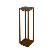 Lanterna Home Solare a Led da 2,2w a batteria, IP54 Zafferano corten
