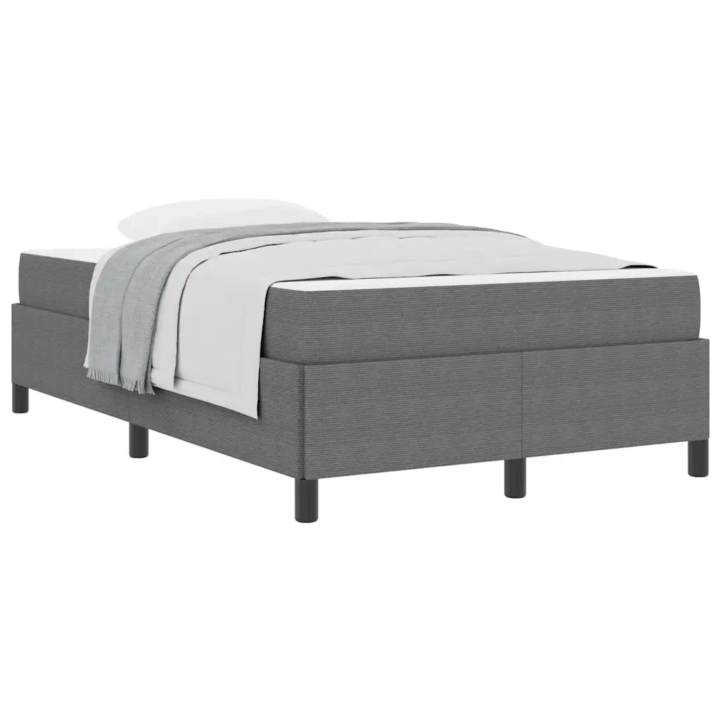 vidaXL Struttura del letto Grigio chiaro 120 x 190 cm