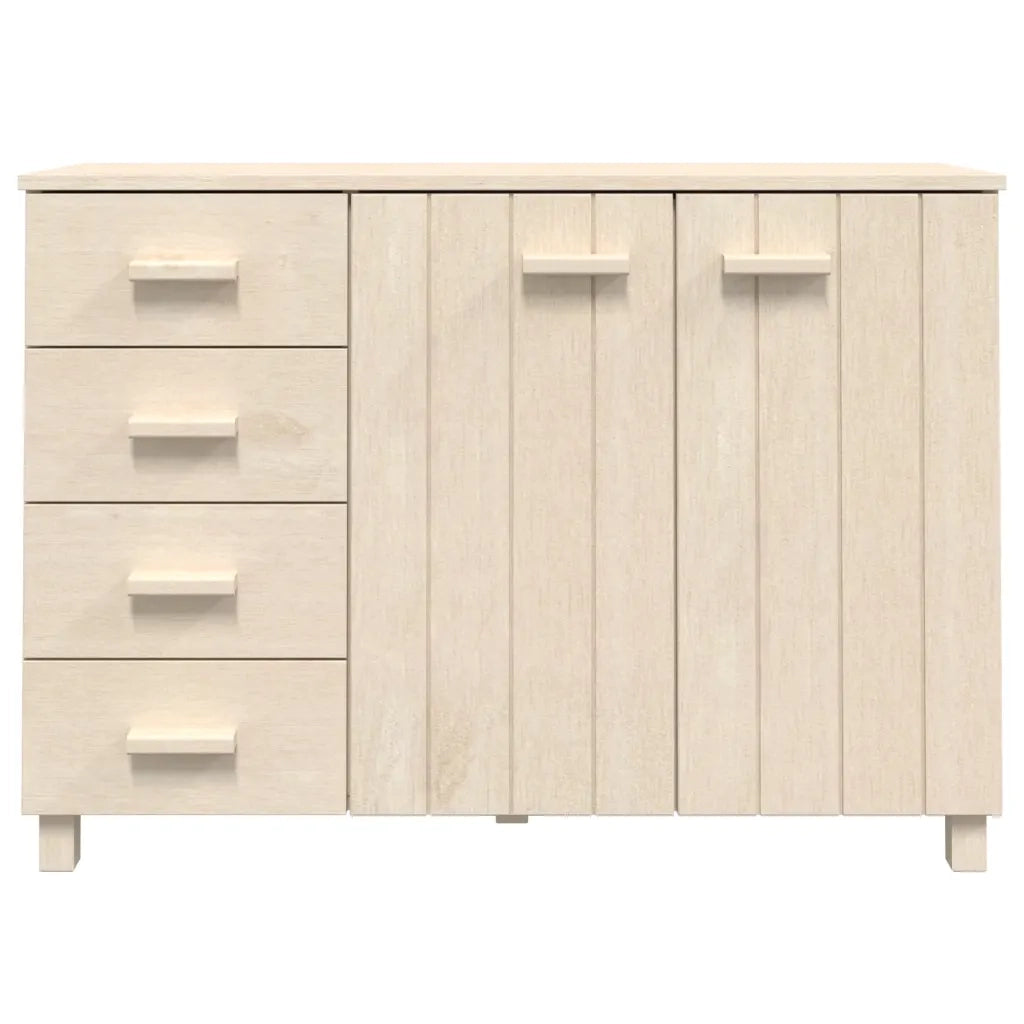 Credenza Miele 113x40x80 cm in Legno Massello di Pino