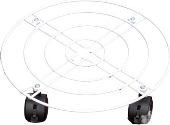 Trolley per piante con ruote bloccabili per uso interno ed esterno (30CM)