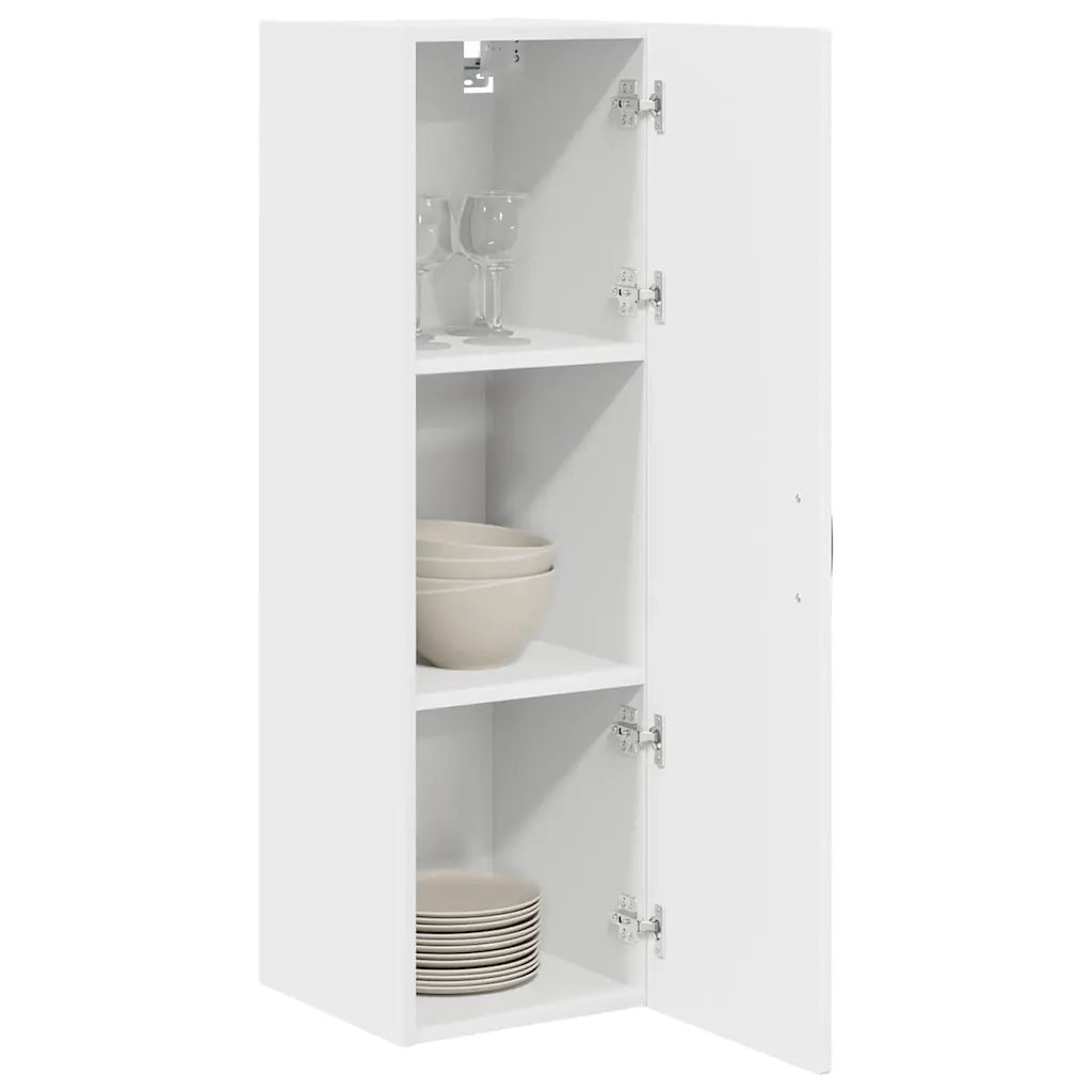 Mobile da cucina con lo scaffale-Armadio da cucina Bianco Lucido 30 x 31 x 100 cm 216036