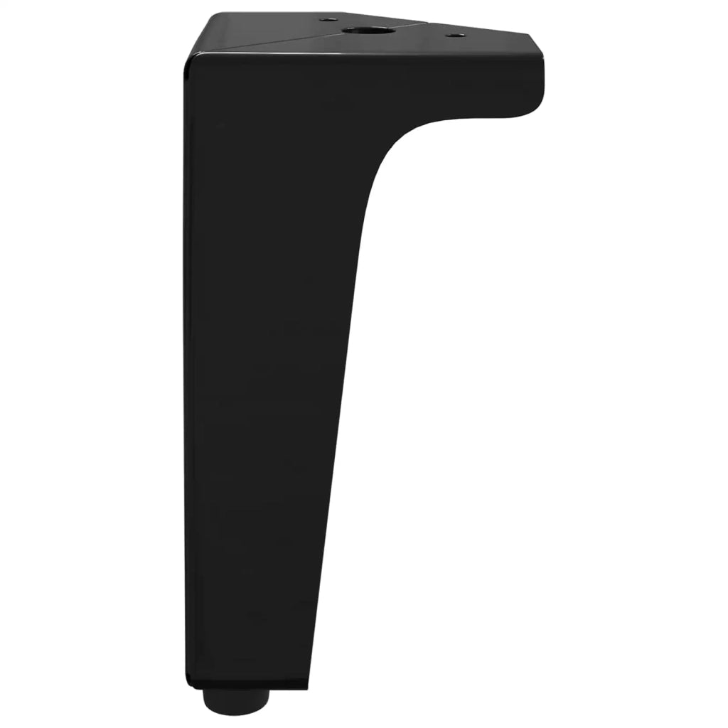 Piedini per mobili 12 pz Nero 54,1 x 54,1 x 100 mm Ferro CFW6592405