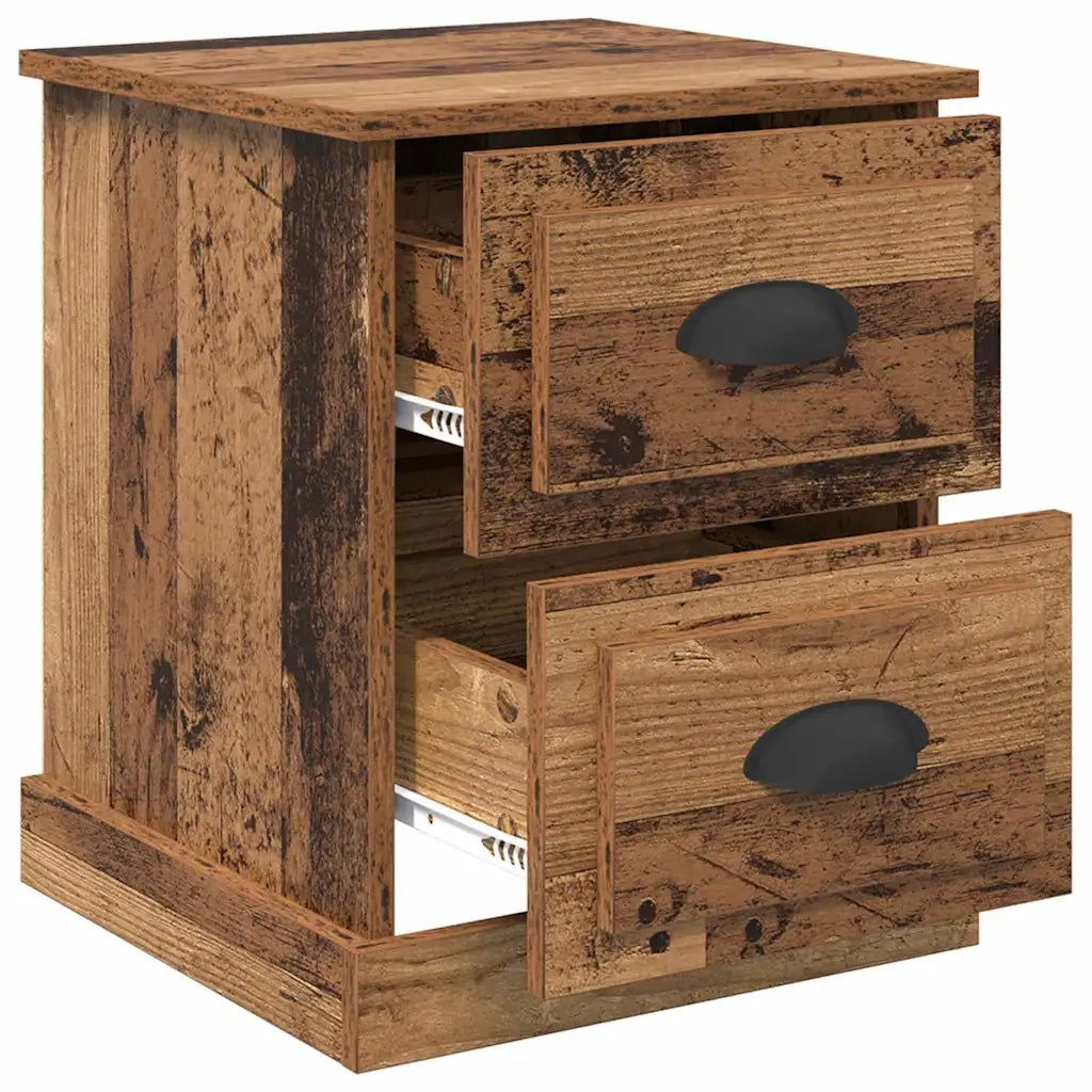 Armadio da Notte con cassetto Legno vecchio 39 x 39 x 47.5 cm 881328