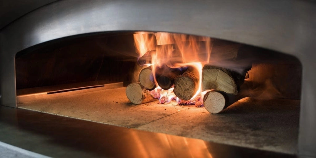 Copri Bruciatore e Paralegna Forno Pizza Stone Oven in Acciaio Inox Alfa