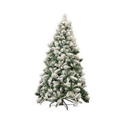 Albero di natale d. 1,2 x h. 2,1 m germogliato verde innevato 299.10749 - 299 10749