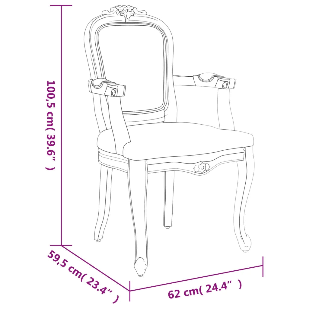 Sedie da Pranzo 2 pz Grigio Scuro 62x59,5x100,5 cm Velluto 344468