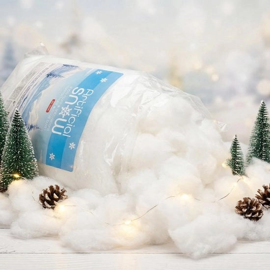 Decorazione con Neve Artistica