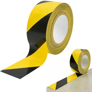 Afzetlint Gele e Nero 50 mm x 33 m per Marcatura del Pavimento