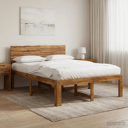 Letto matrimoniale con testiera ROSTOCK Naturale 140 x 190 cm 3405444