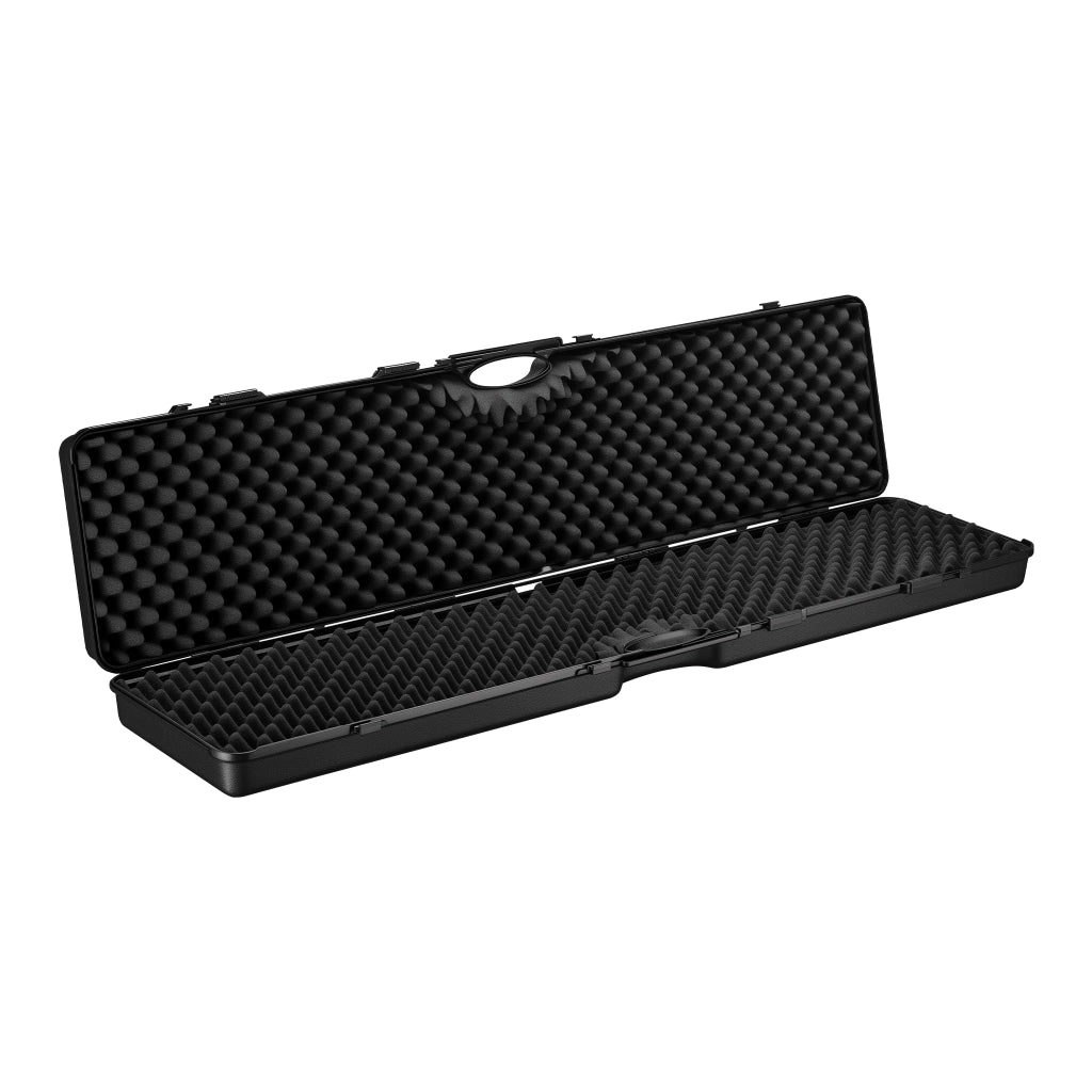 Valigetta porta armi 138 x 34 x 13,5 cm, Custodia per due fucili 54" con cannocchiale, interno imbottito antiurto