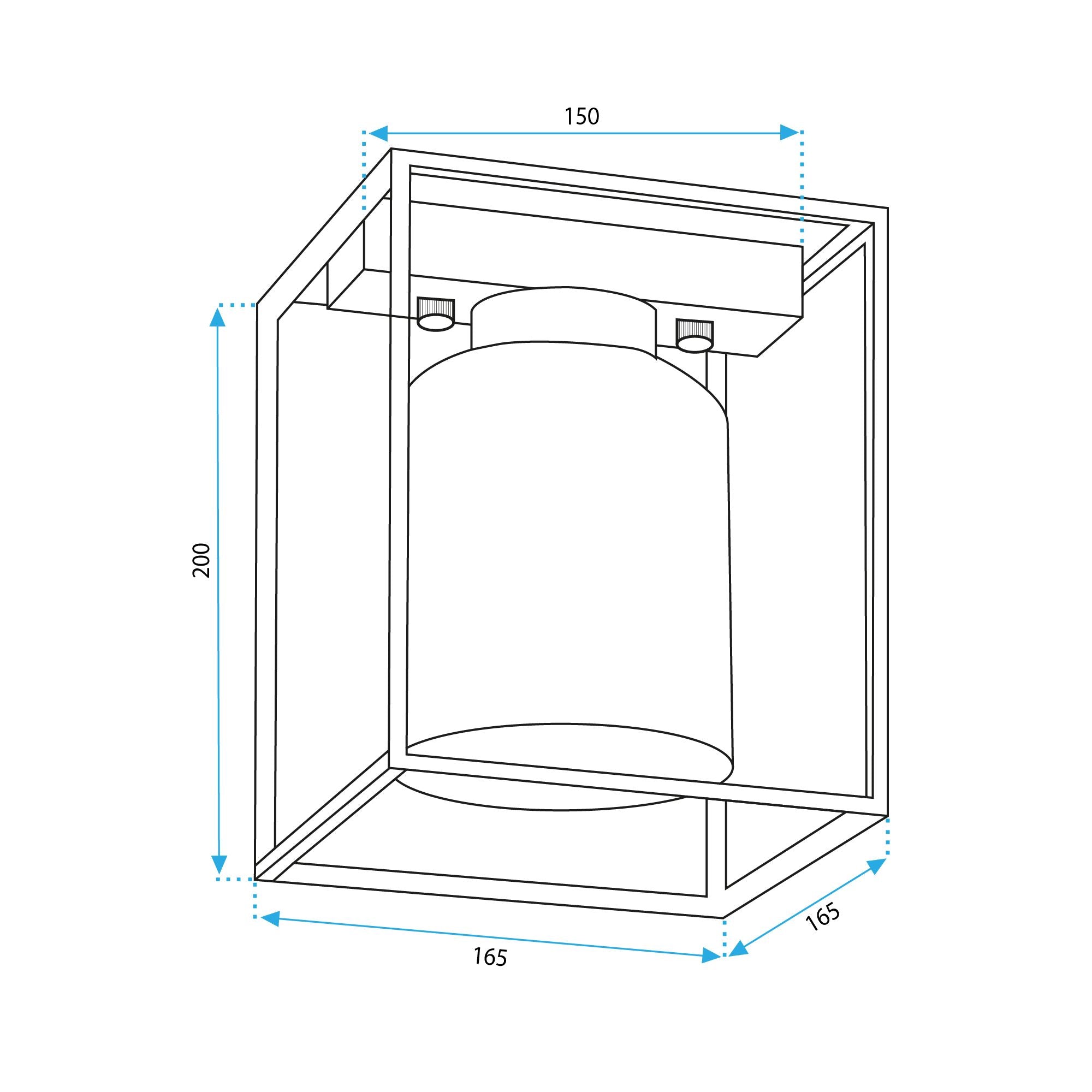 Plafoniera Da Soffitto APP1264-1C