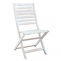 Sedia Serena 46x57x91 h cm in Legno Bianco