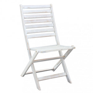Sedia Serena 46x57x91 h cm in Legno Bianco