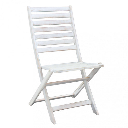 Sedia Serena 46x57x91 h cm in Legno Bianco