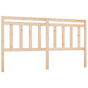 Testiera | Testata per Letto 186x4x100 cm in Legno Massello di Pino