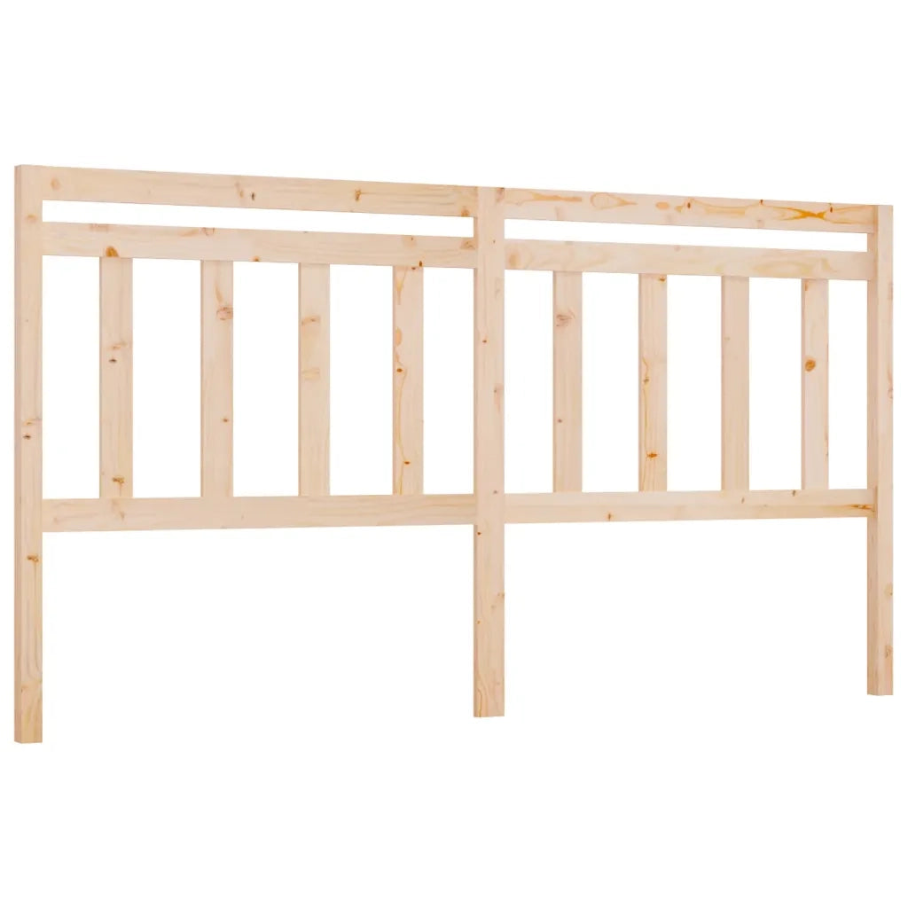 Testiera | Testata per Letto 186x4x100 cm in Legno Massello di Pino