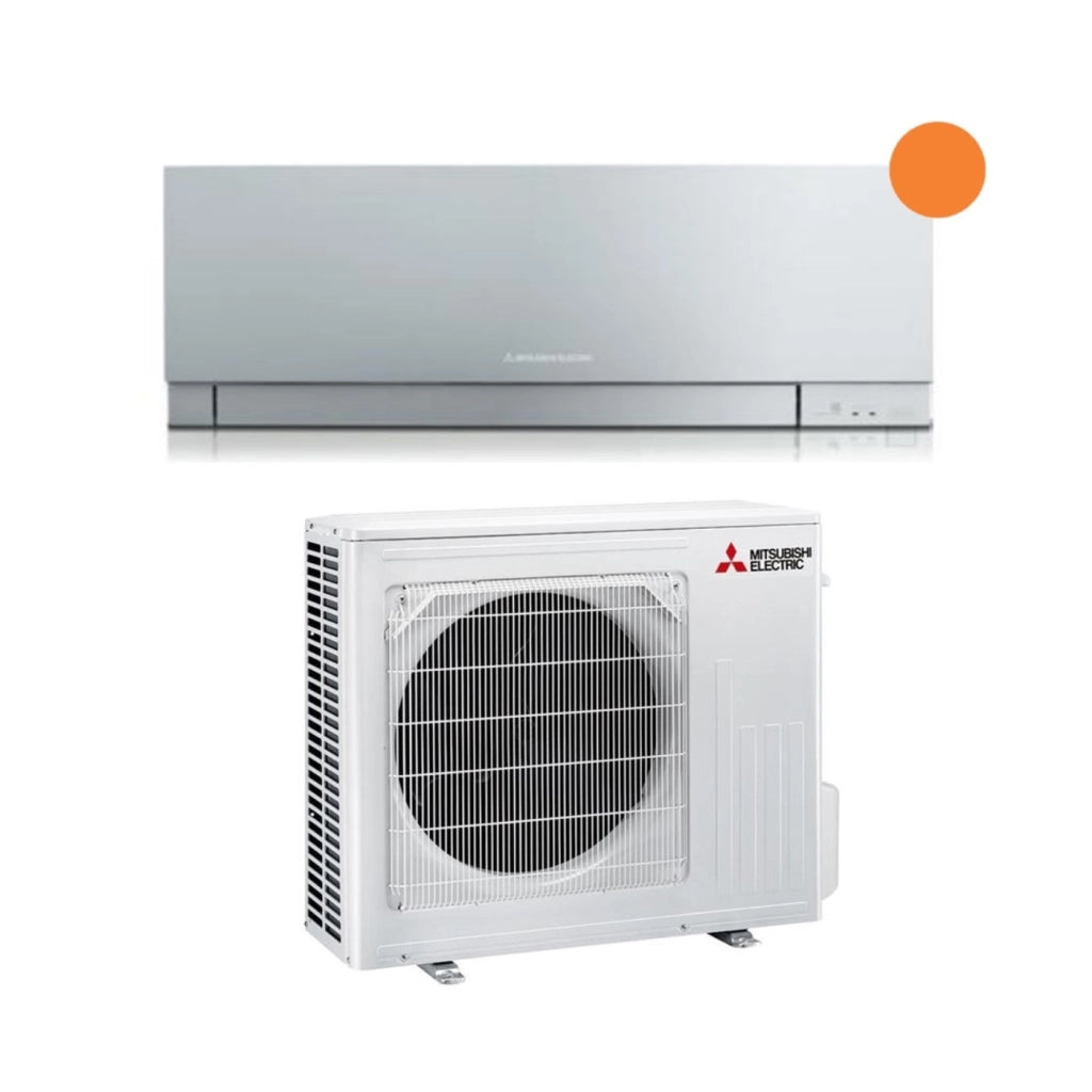 Condizionatore Mitsubishi Electric Kirigamine Zen Silver 18000 Btu MSZ-EF50VGKS R-32 Wi-Fi Integrato