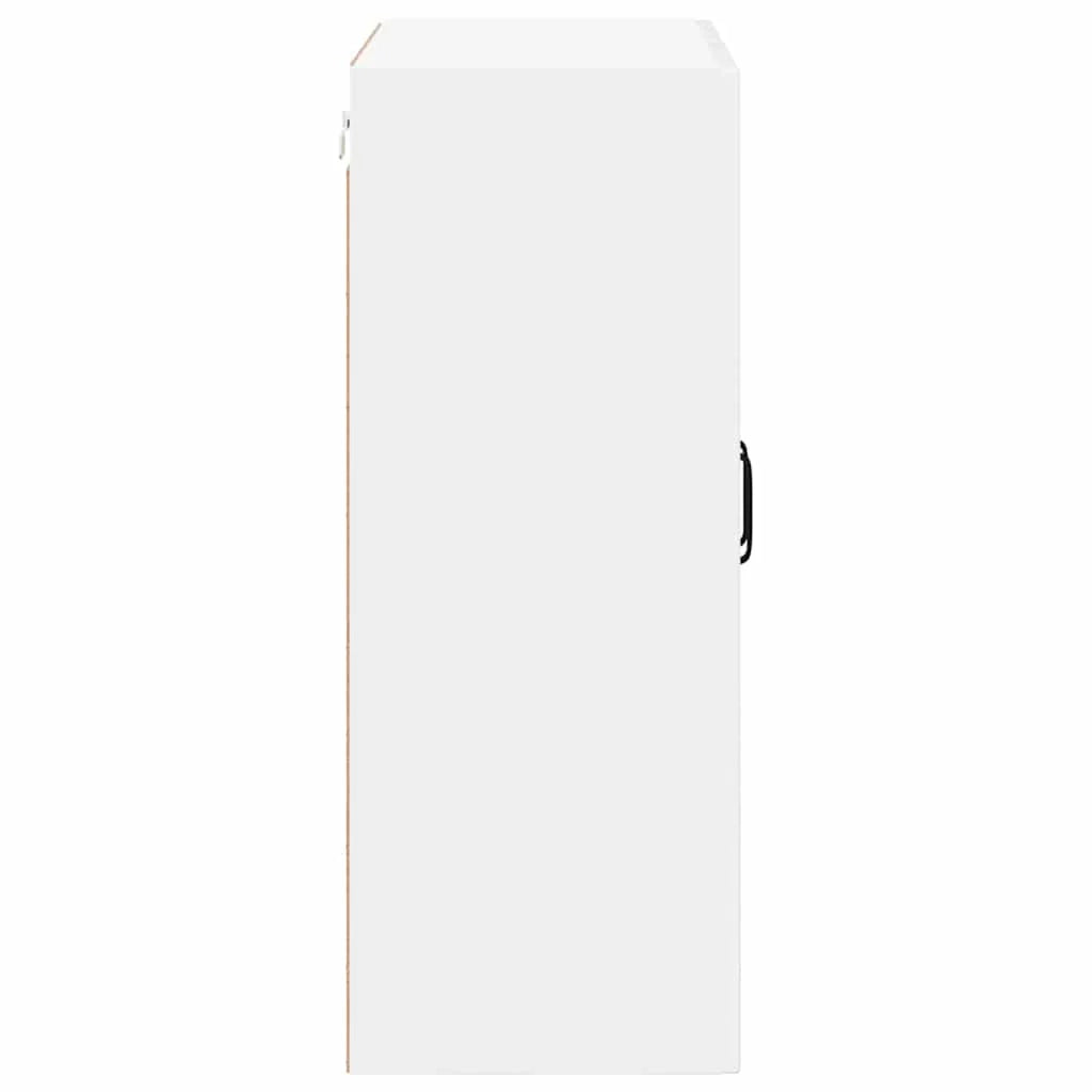 Mobile da cucina moderno e funzionale con vani a ribalta 60 x 31 x 80 cm realizzato in legno composito bianco lucido 02_0054106