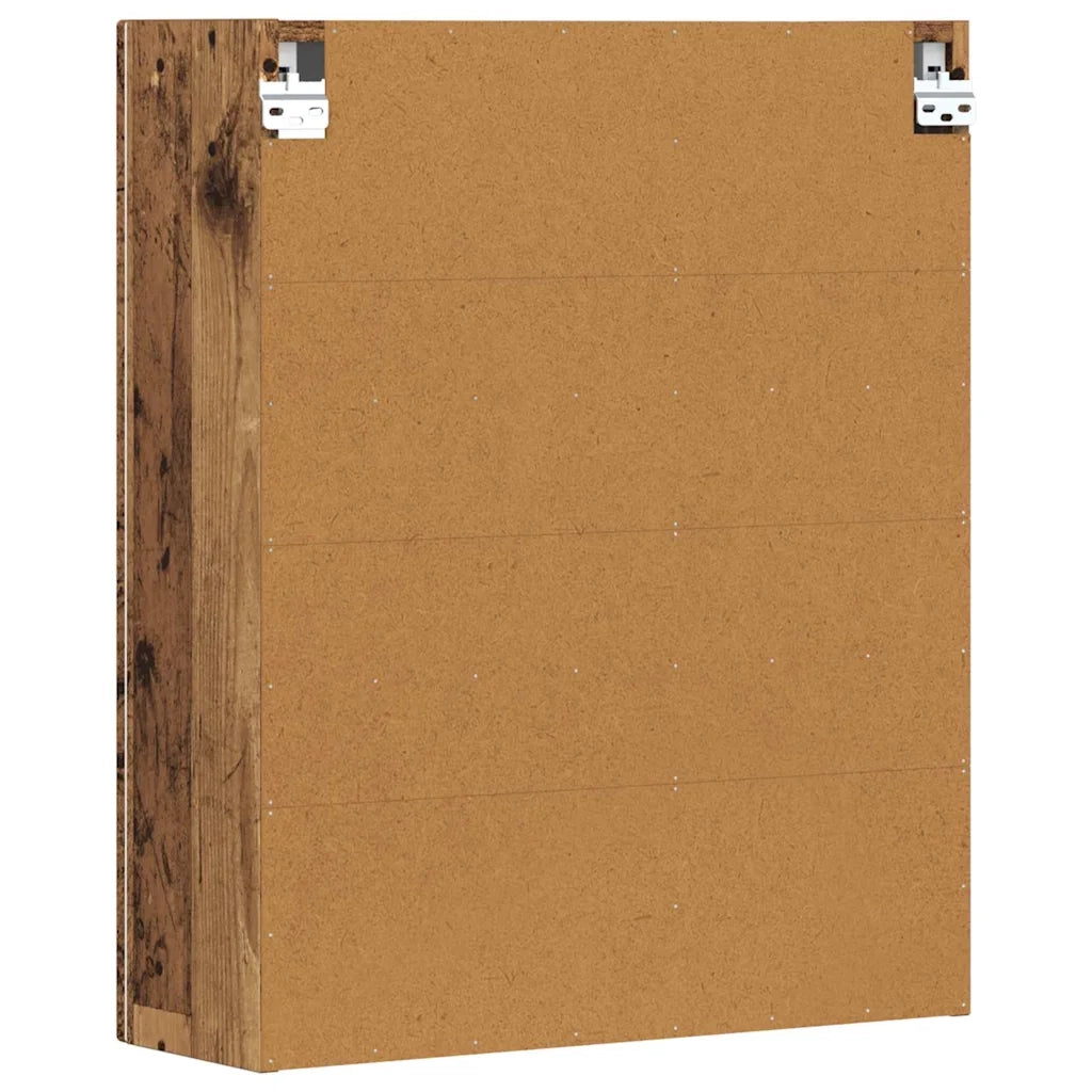 Armadio pensile con lo scaffale Legno vecchio 59 x 20 x 71.5 cm CFW4468225