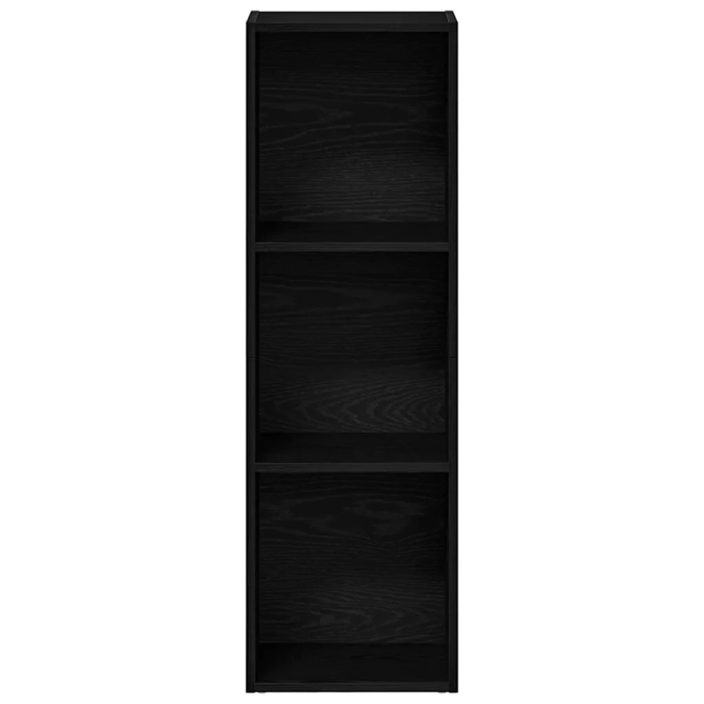 Libreria Rovere Nero 36x30x114 cm in Legno Multistrato 862395