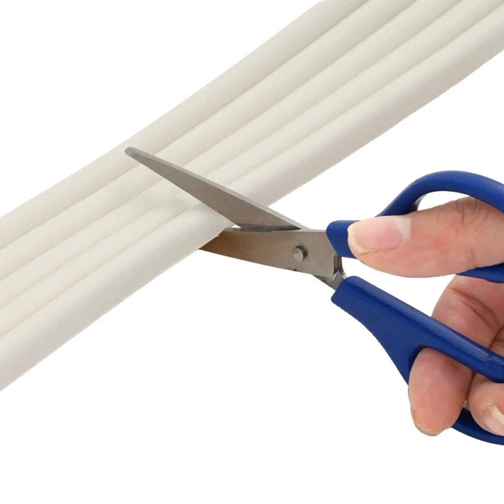 Nastro adesivo per finestre Bianco 14 x 12 mm 25 m Schiuma EPDM 42038191