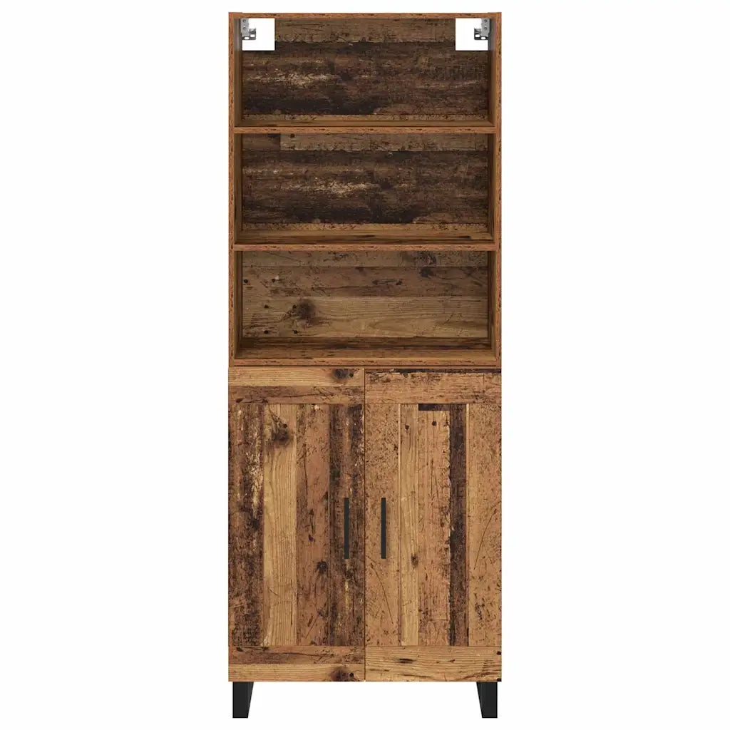 Credenza 2 pcs Legno vecchio Legno multistrato 3415768