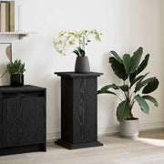 Supporto di esposizione con porta Rovere Nero 31 x 30 x 60 cm 869246