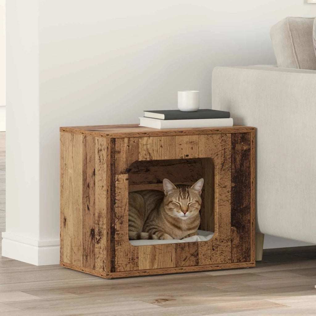 Casa per Gatti Legno vecchio 51 x 30 x 42,5 cm